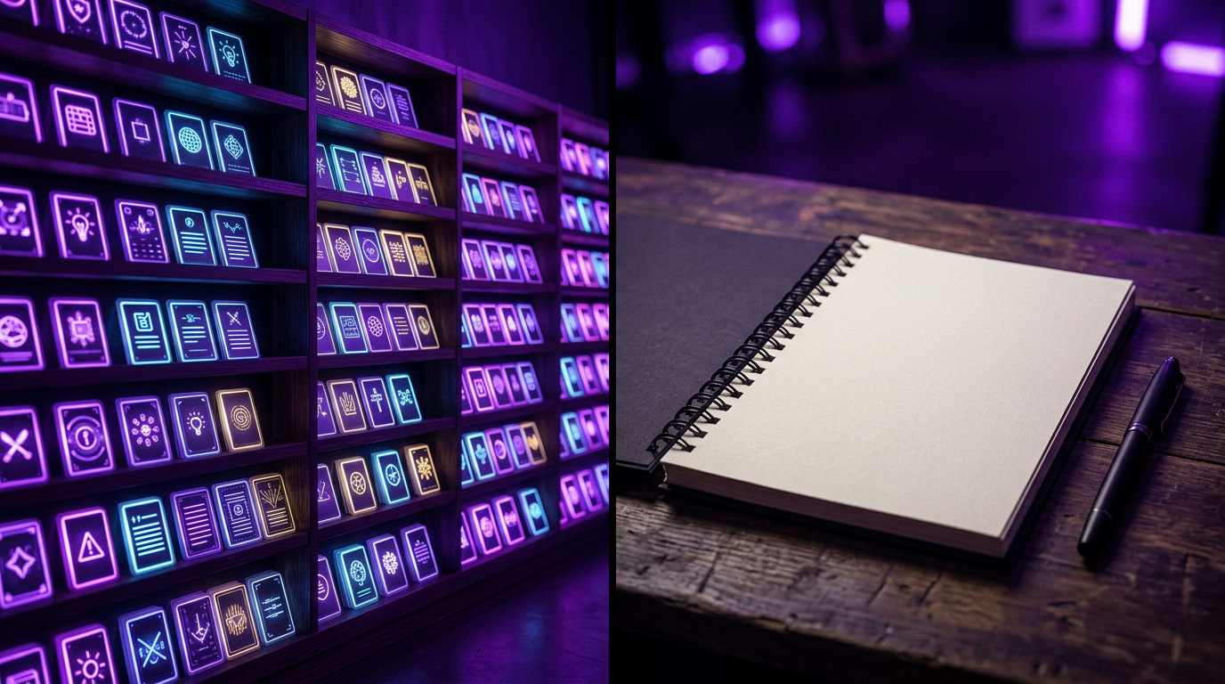 Cover for AI Prompt Library vs Writing Prompts Yourself
